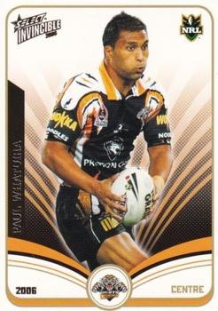 2006 Select Invincible #179 Paul Whatuira Front